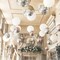 6-Pack Metallic Silver 22" Large Round Foil Balloons – Giant 4D Mirror Ball Mylar Balloons for Graduation, Birthday, Engagement & Space-Themed Party Decorations (Silver-0214)